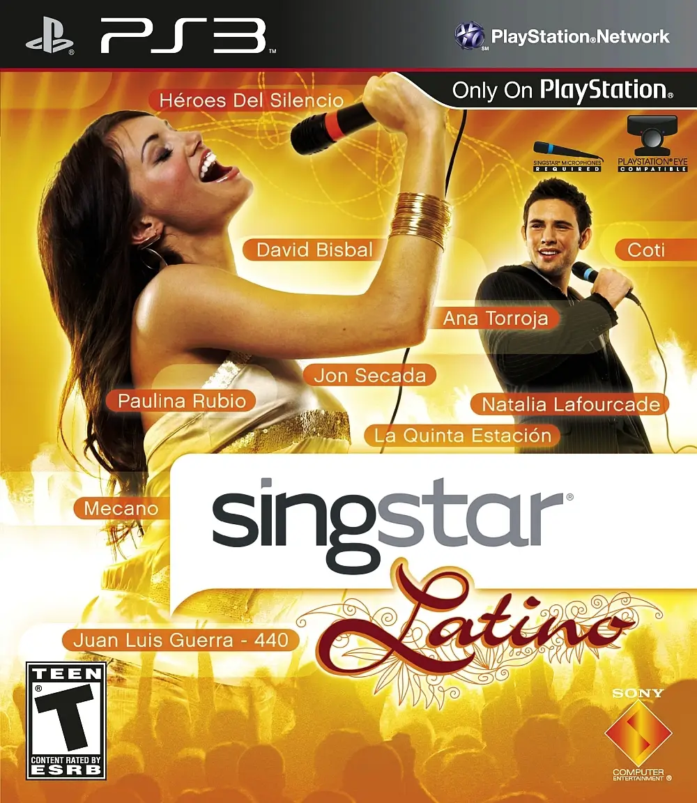 Capa de SingStar Latino