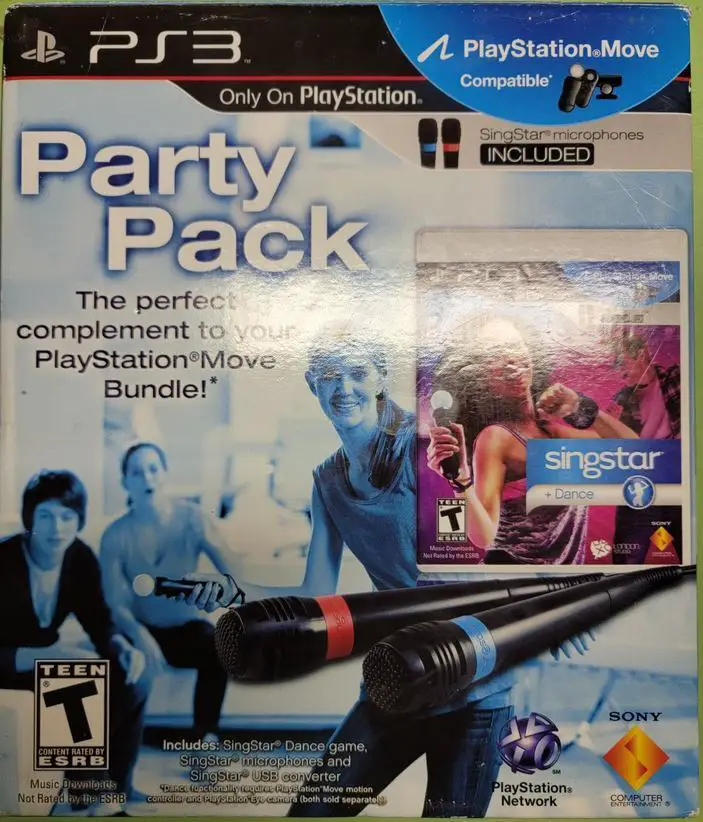 Capa de Singstar Party Pack