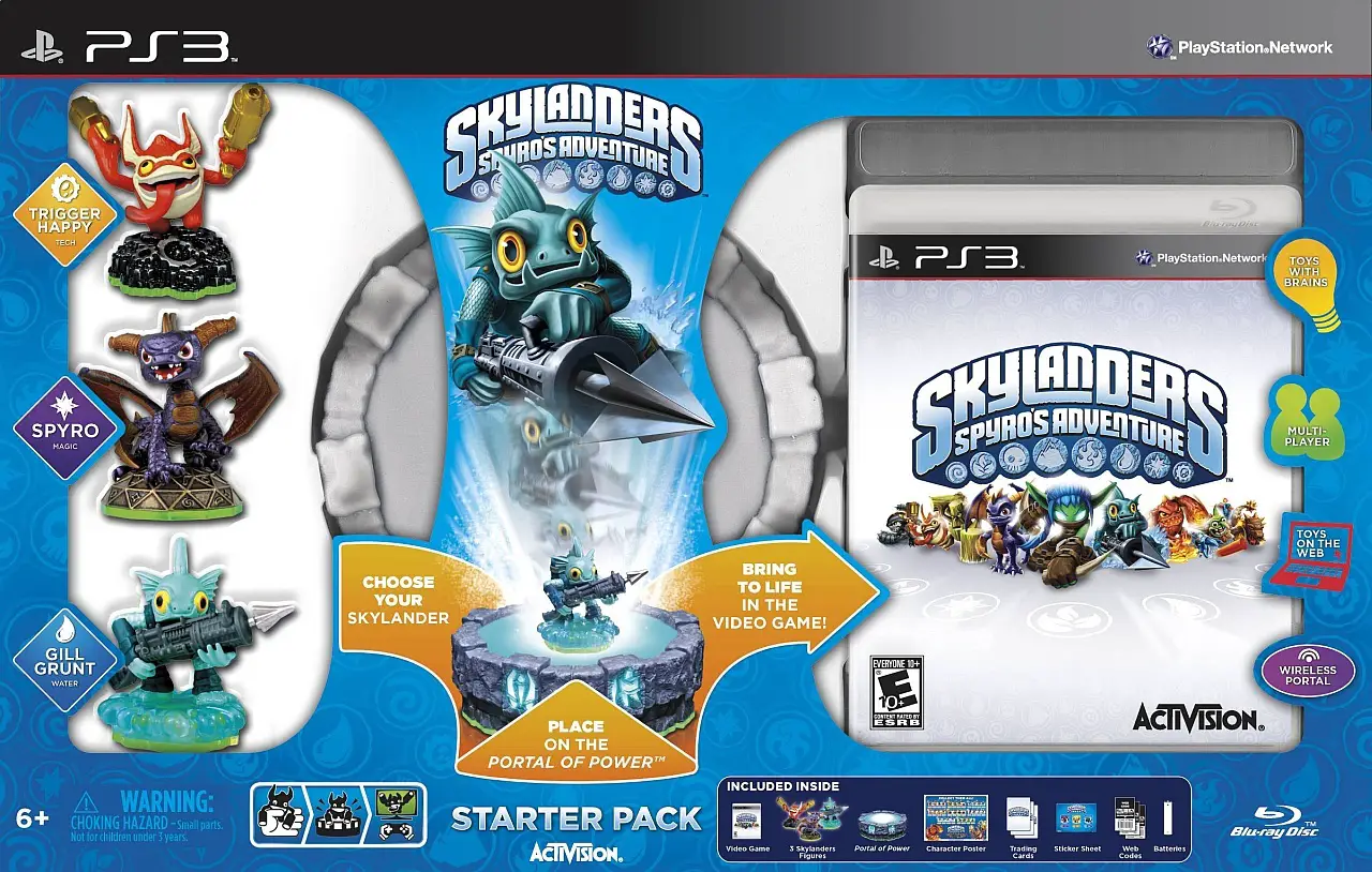 Capa de Skylanders: Spyro's Adventure - Starter Pack