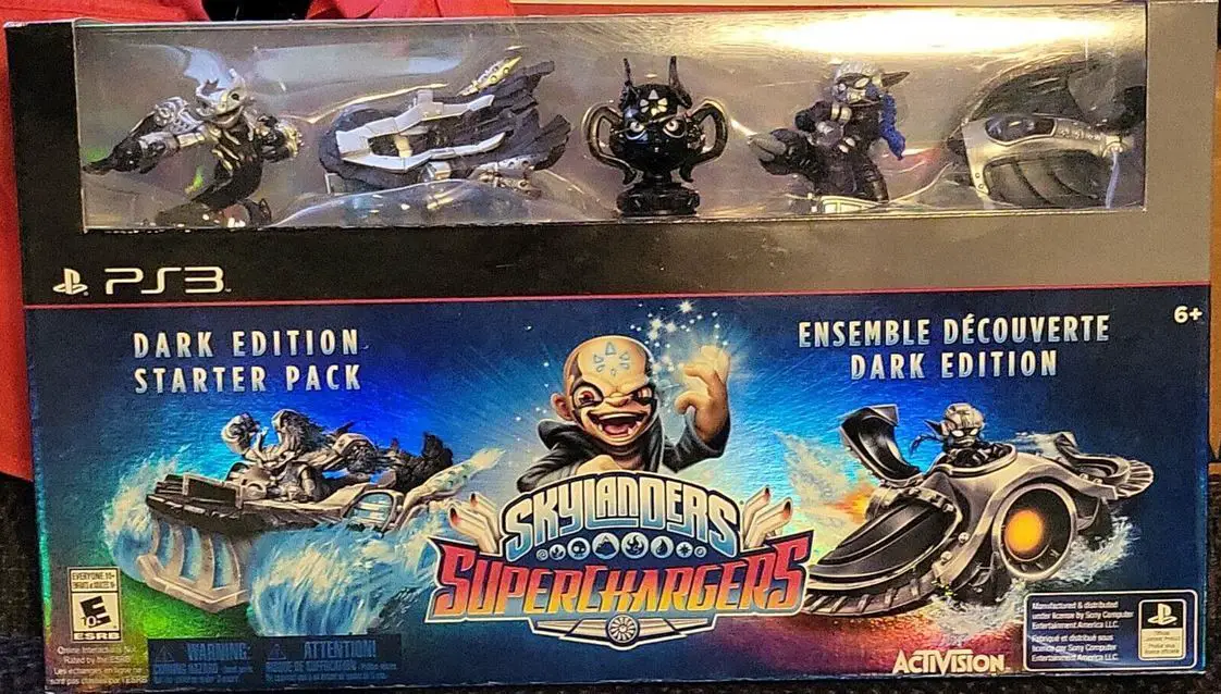 Capa de Skylanders SuperChargers [Dark Edition Starter Pack]