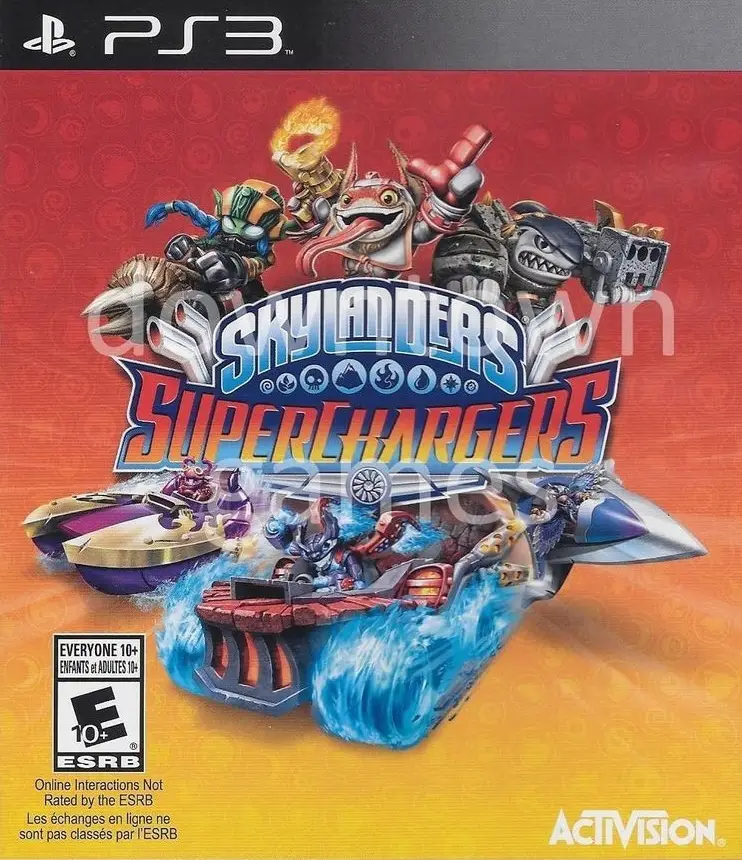 Capa de Skylanders SuperChargers