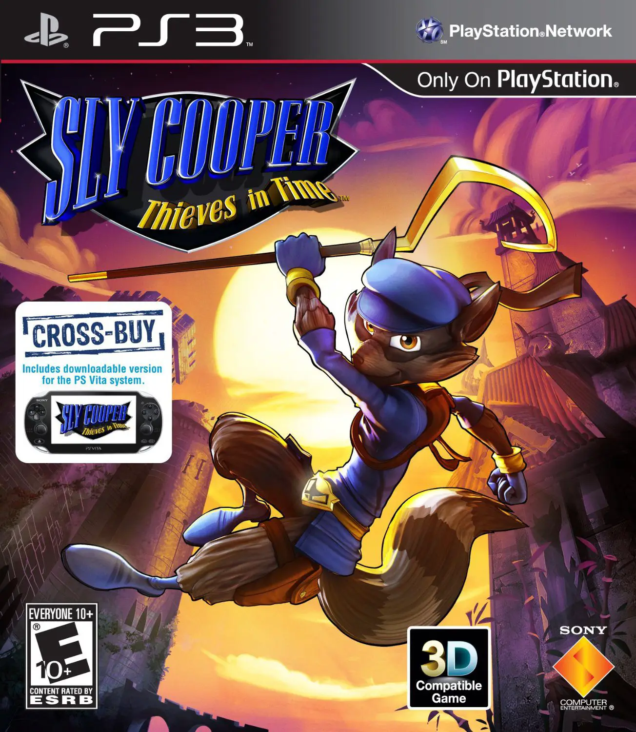 Capa de Sly Cooper: Thieves in Time