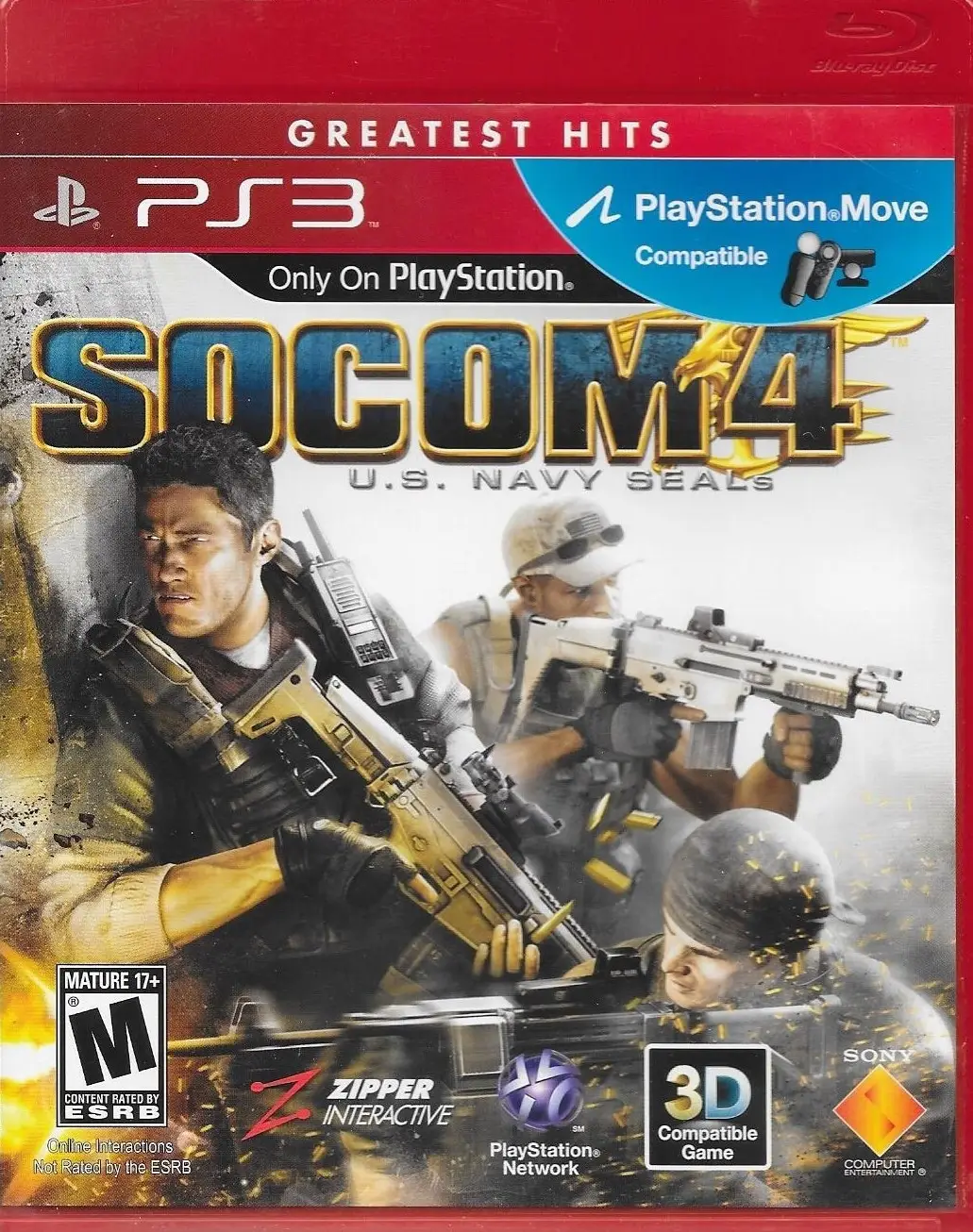 Capa de SOCOM 4: U.S. Navy SEALs [Greatest Hits]