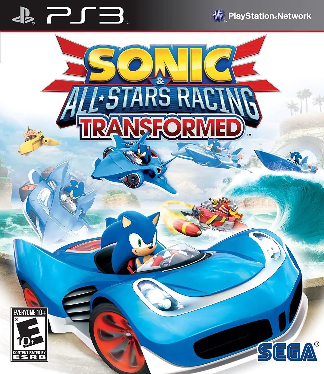 Capa de Sonic & All-Stars Racing Transformed