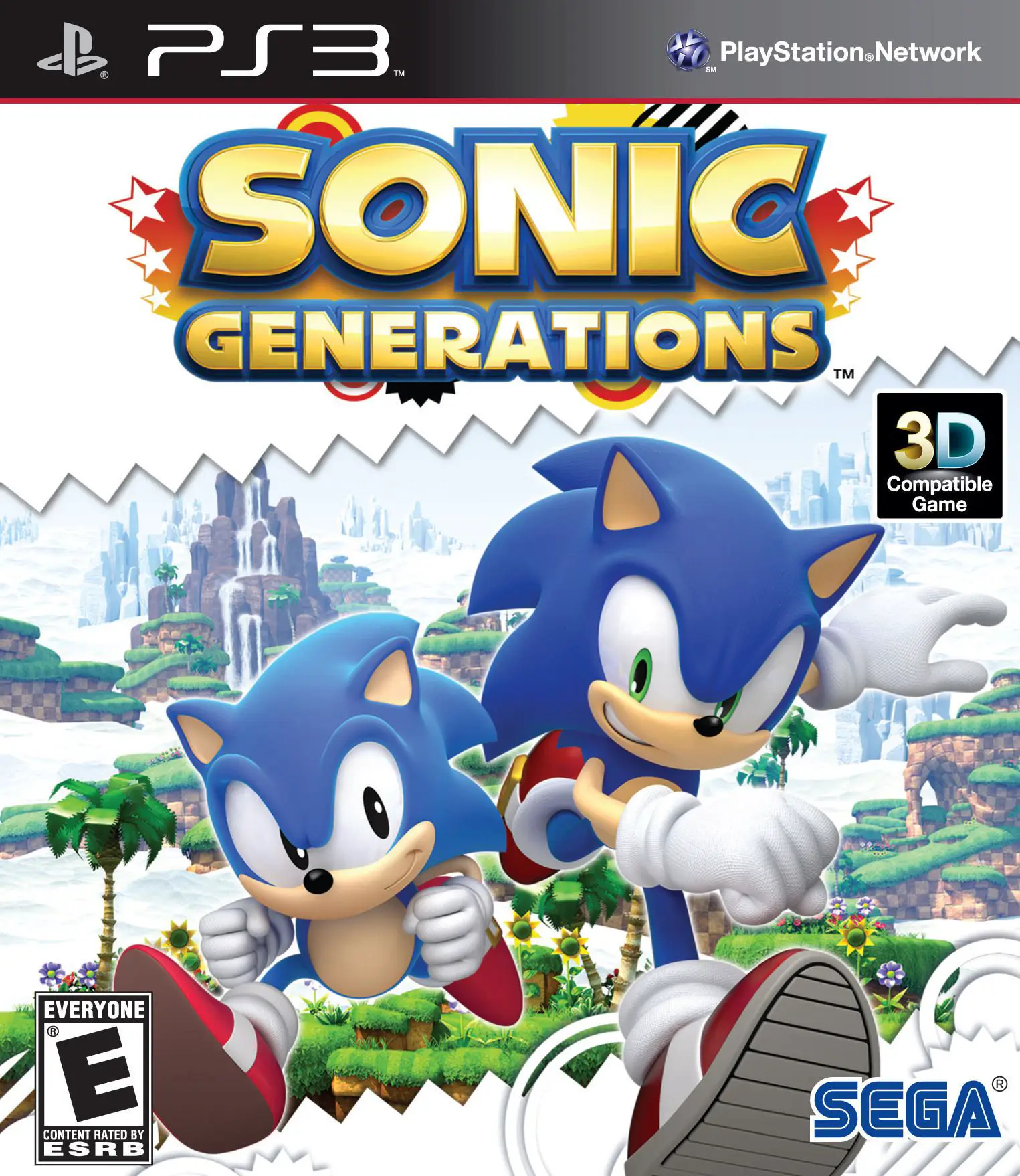 Capa de Sonic Generations
