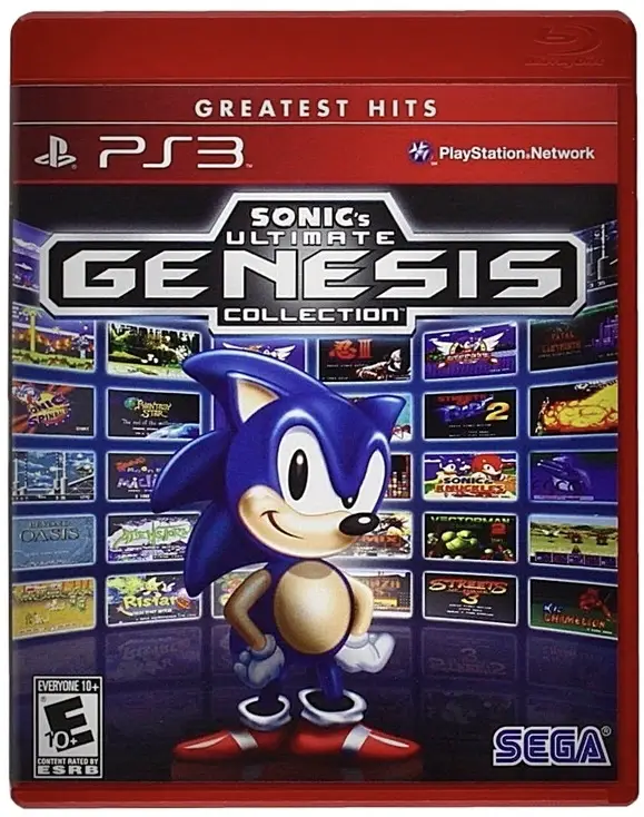 Capa de Sonic's Ultimate Genesis Collection [Greatest Hits]