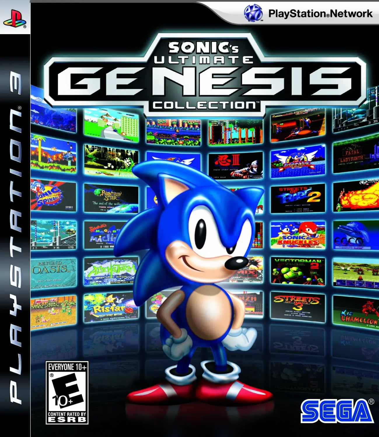Capa de Sonic's Ultimate Genesis Collection