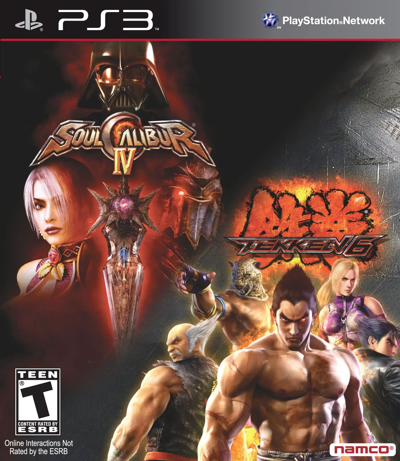 Capa de SoulCalibur IV & Tekken 6