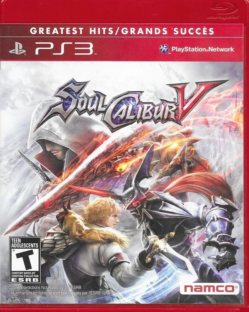 Capa de SoulCalibur V [Greatest Hits]