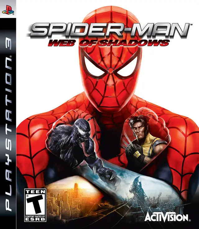 Capa de Spider-Man: Web of Shadows