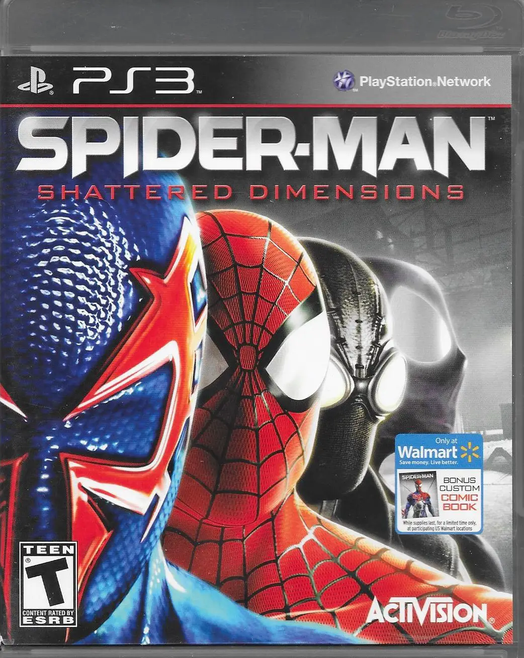 Capa de Spiderman: Shattered Dimensions [Walmart Edition]