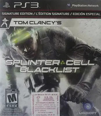 Capa de Splinter Cell: Blacklist [Signature Edition]