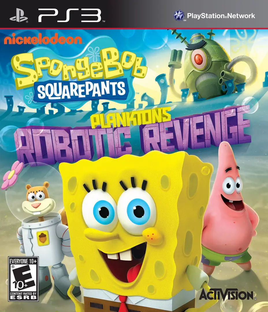 Capa de SpongeBob SquarePants: Plankton's Robotic Revenge