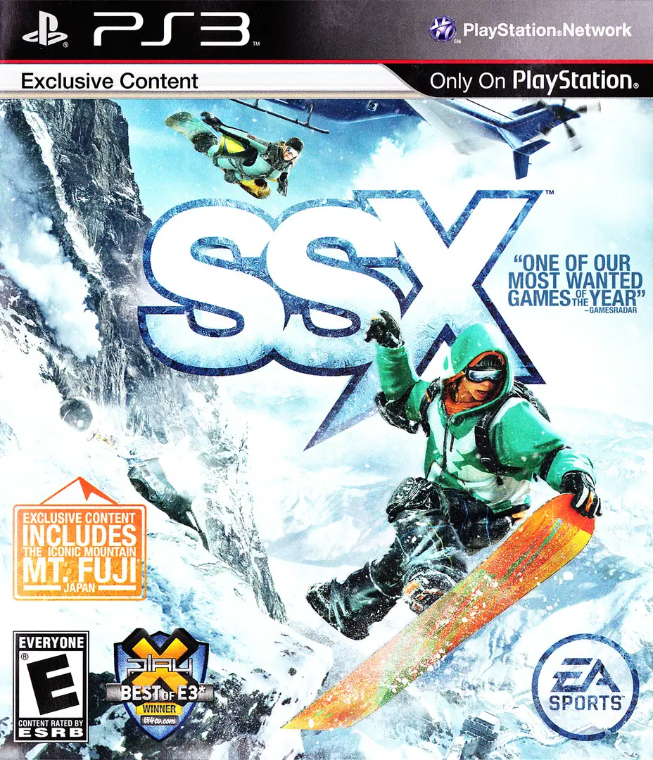 Capa de SSX
