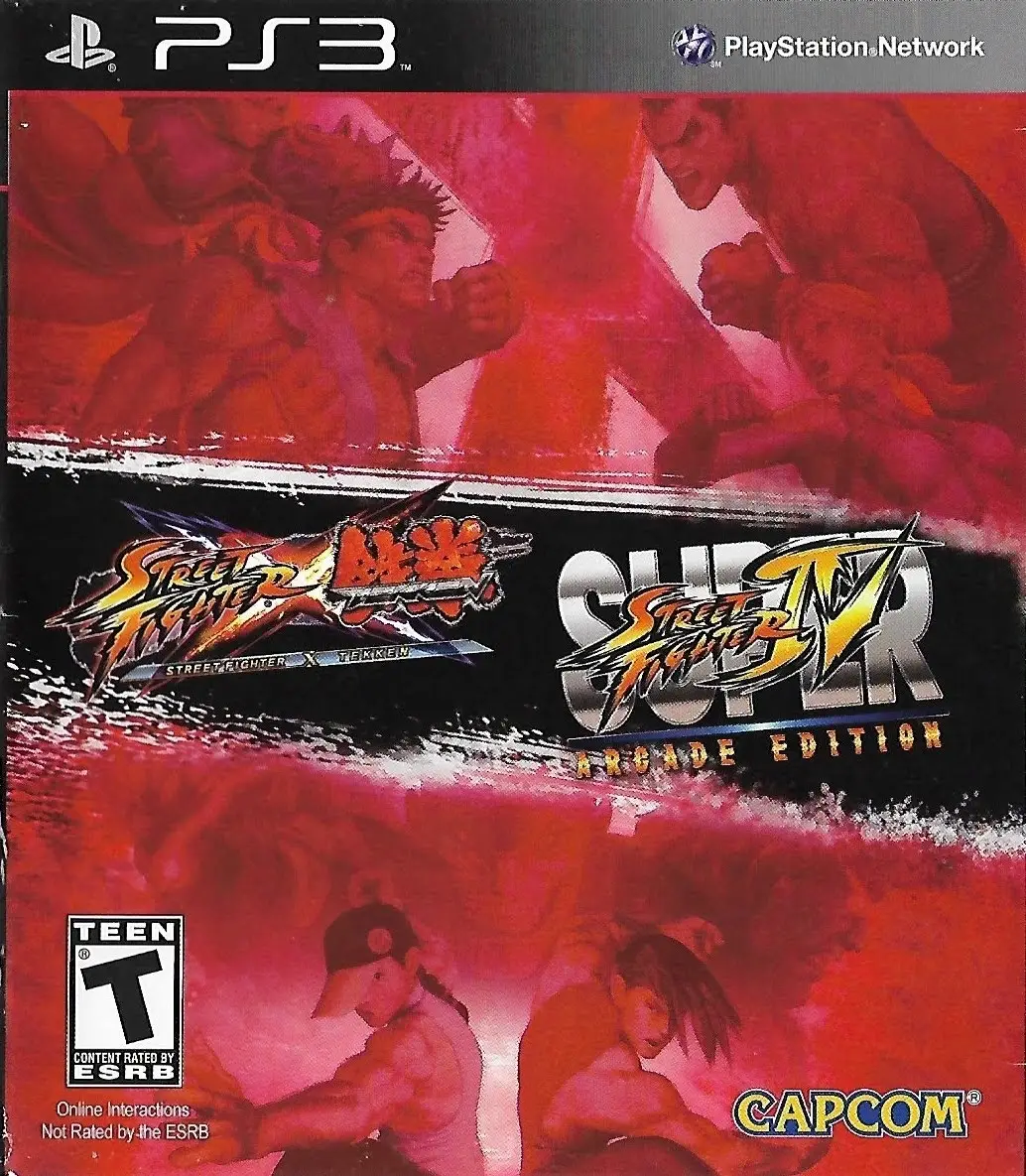 Capa de Street Fighter 25th Anniversary Collection