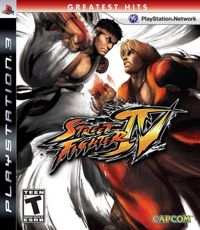 Capa de Street Fighter IV [Greatest Hits]