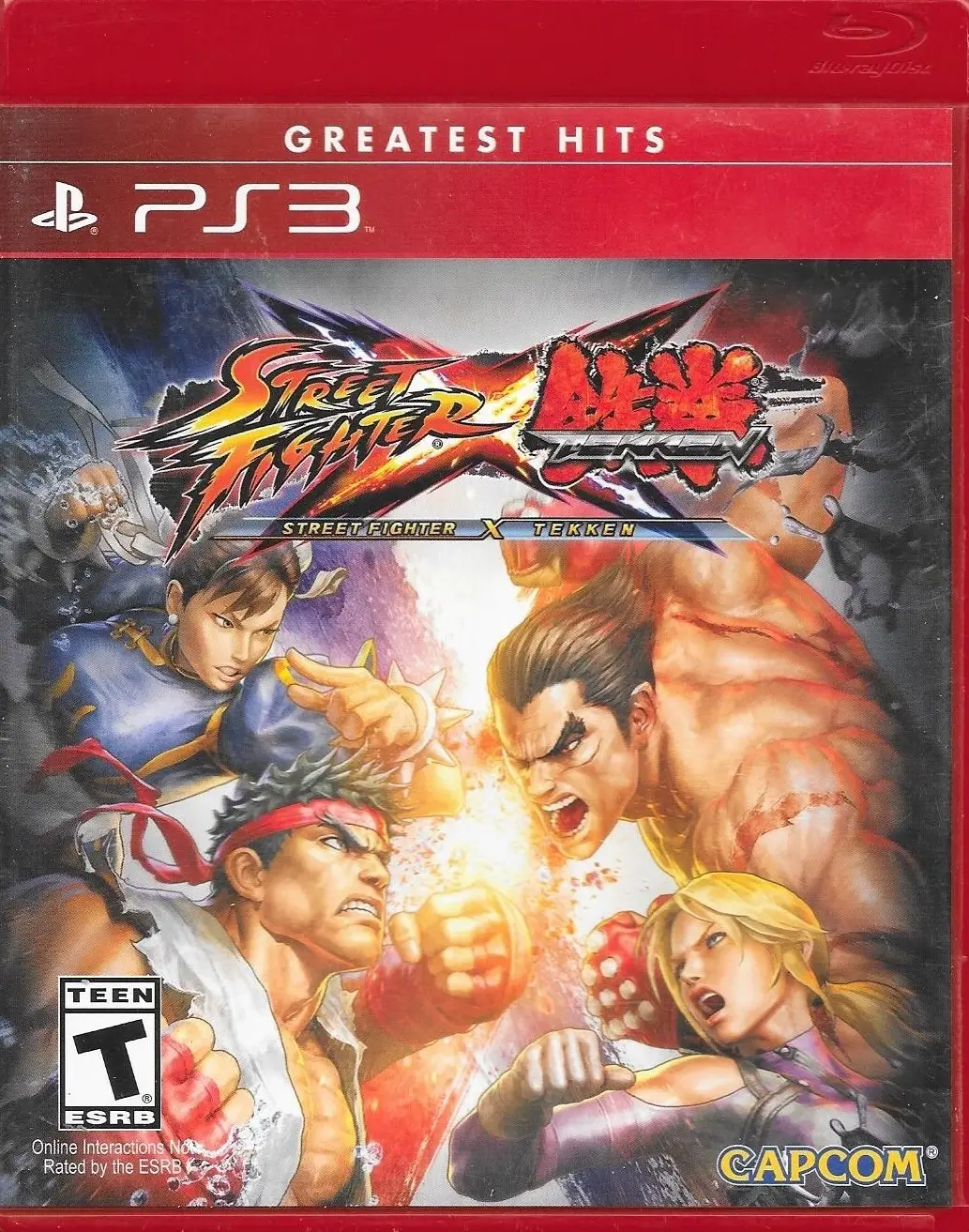 Capa de Street Fighter X Tekken [Greatest Hits]