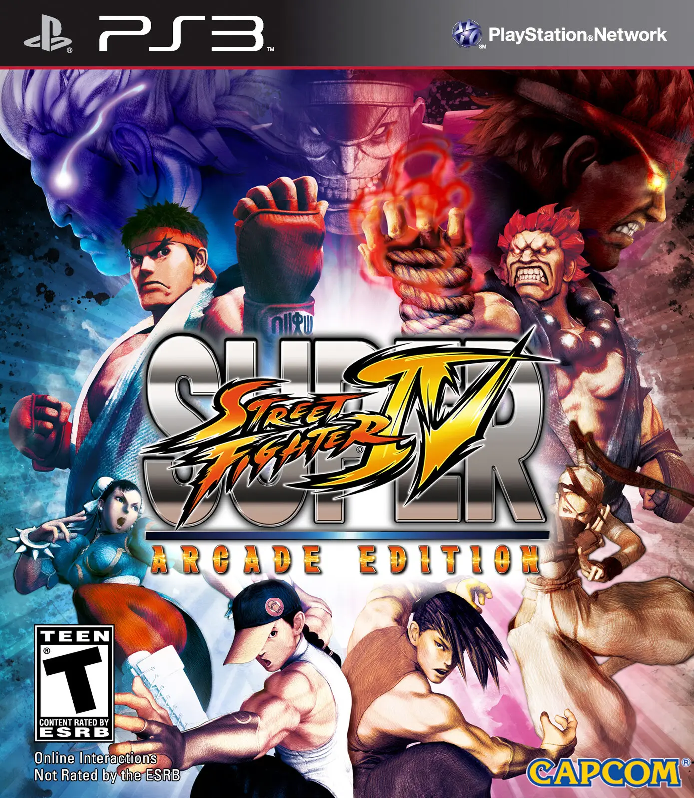 Capa de Super Street Fighter IV: Arcade Edition