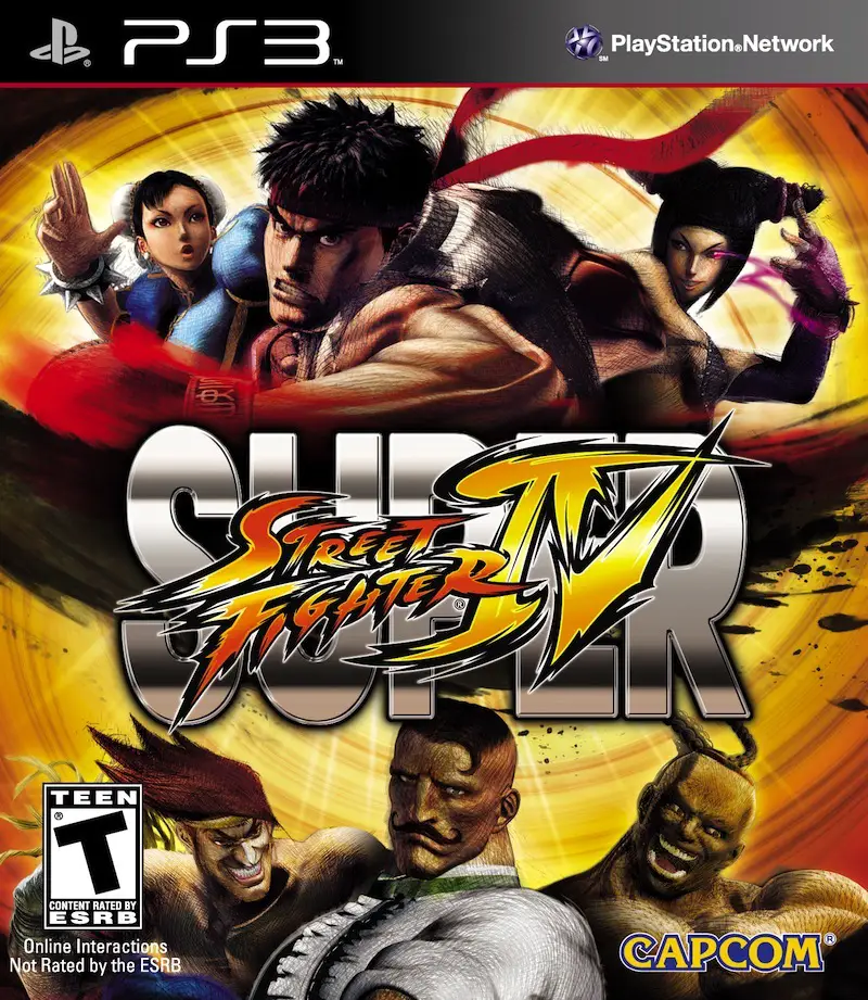 Capa de Super Street Fighter IV