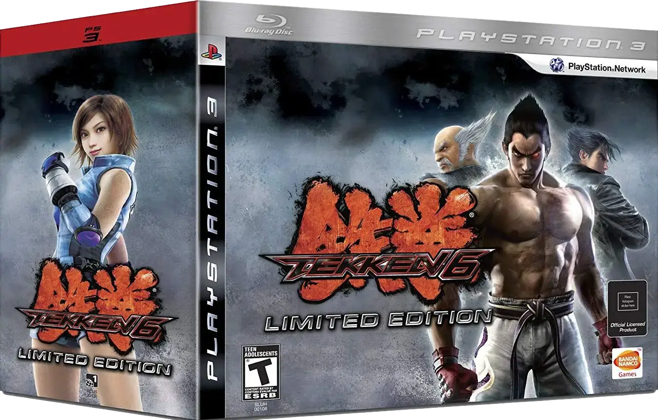 Capa de Tekken 6 [Limited Edition]