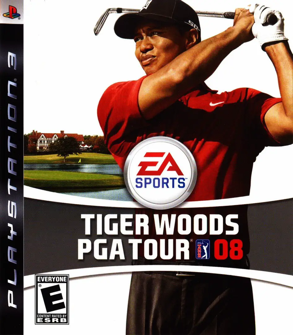 Capa de Tiger Woods PGA Tour 08