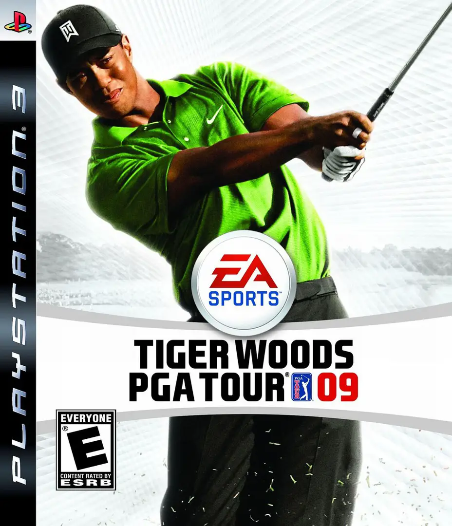 Capa de Tiger Woods PGA Tour 09