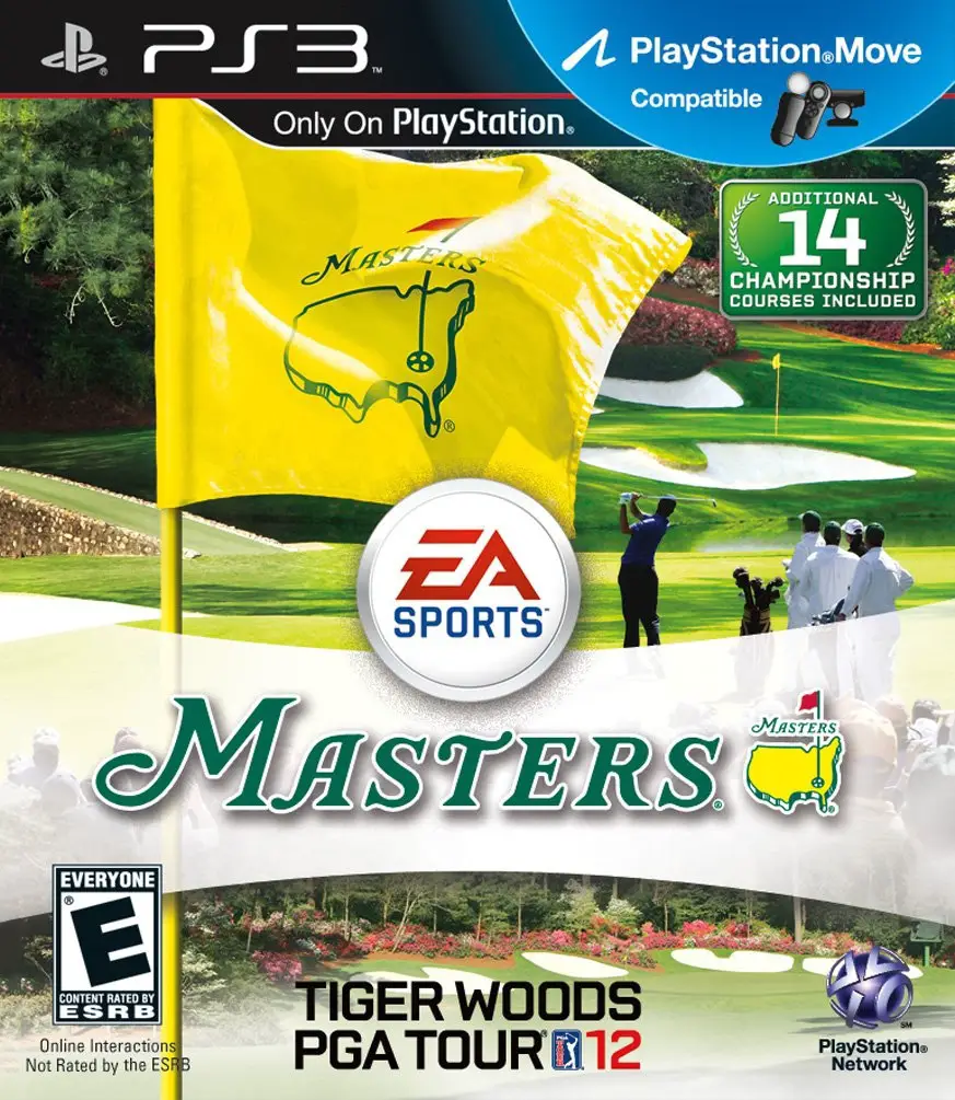 Capa de Tiger Woods PGA TOUR 12: The Masters