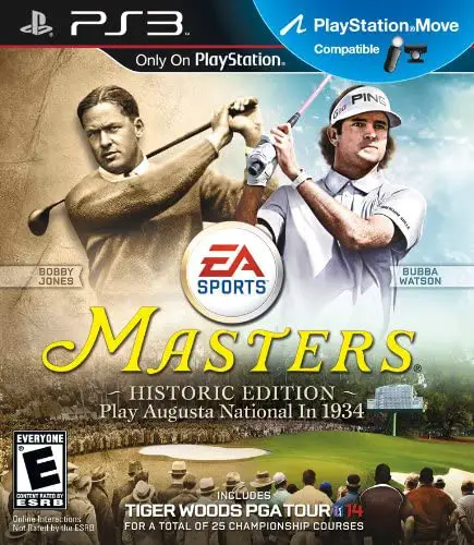 Capa de Tiger Woods PGA Tour 14 Masters Historic Edition