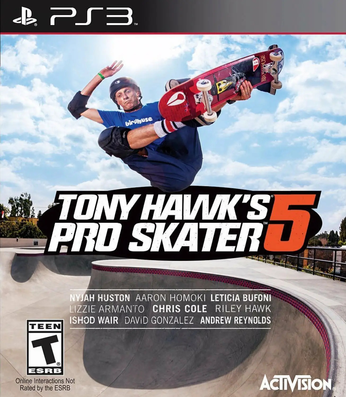 Capa de Tony Hawk's Pro Skater 5