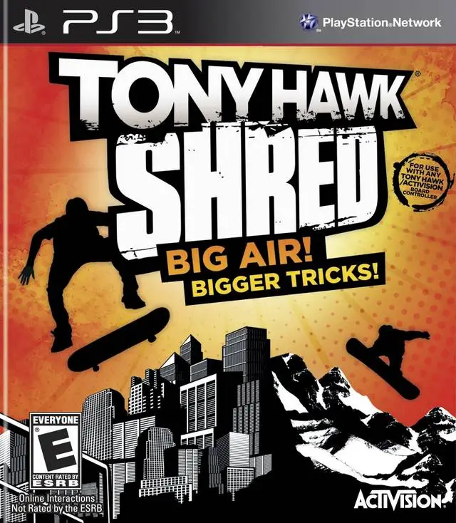 Capa de Tony Hawk: Shred