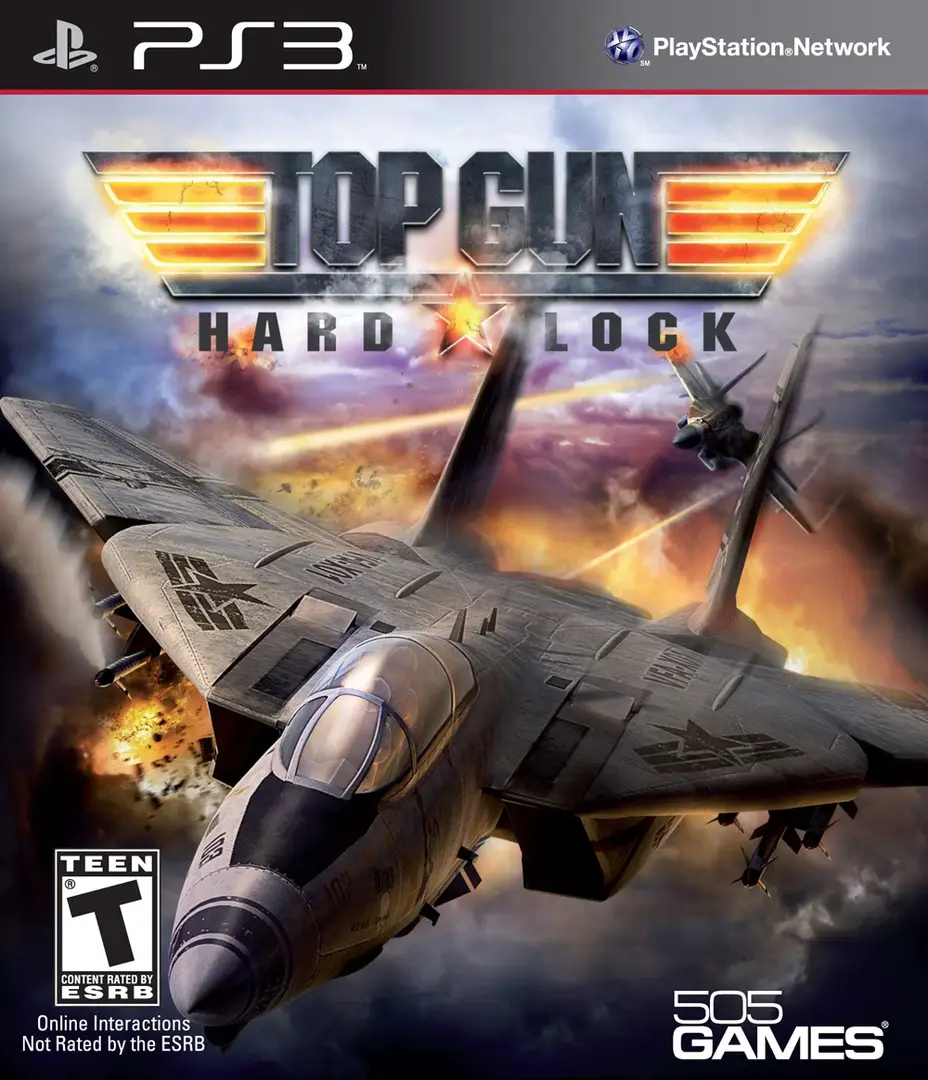 Capa de Top Gun: Hard Lock