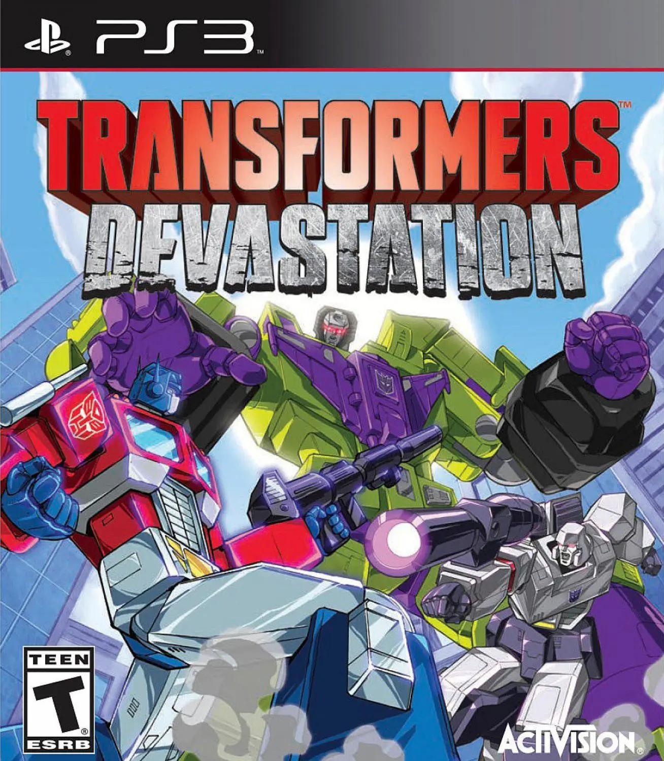 Capa de Transformers: Devastation