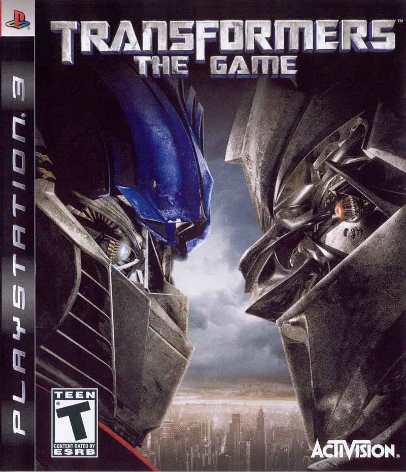 Capa de Transformers: The Game