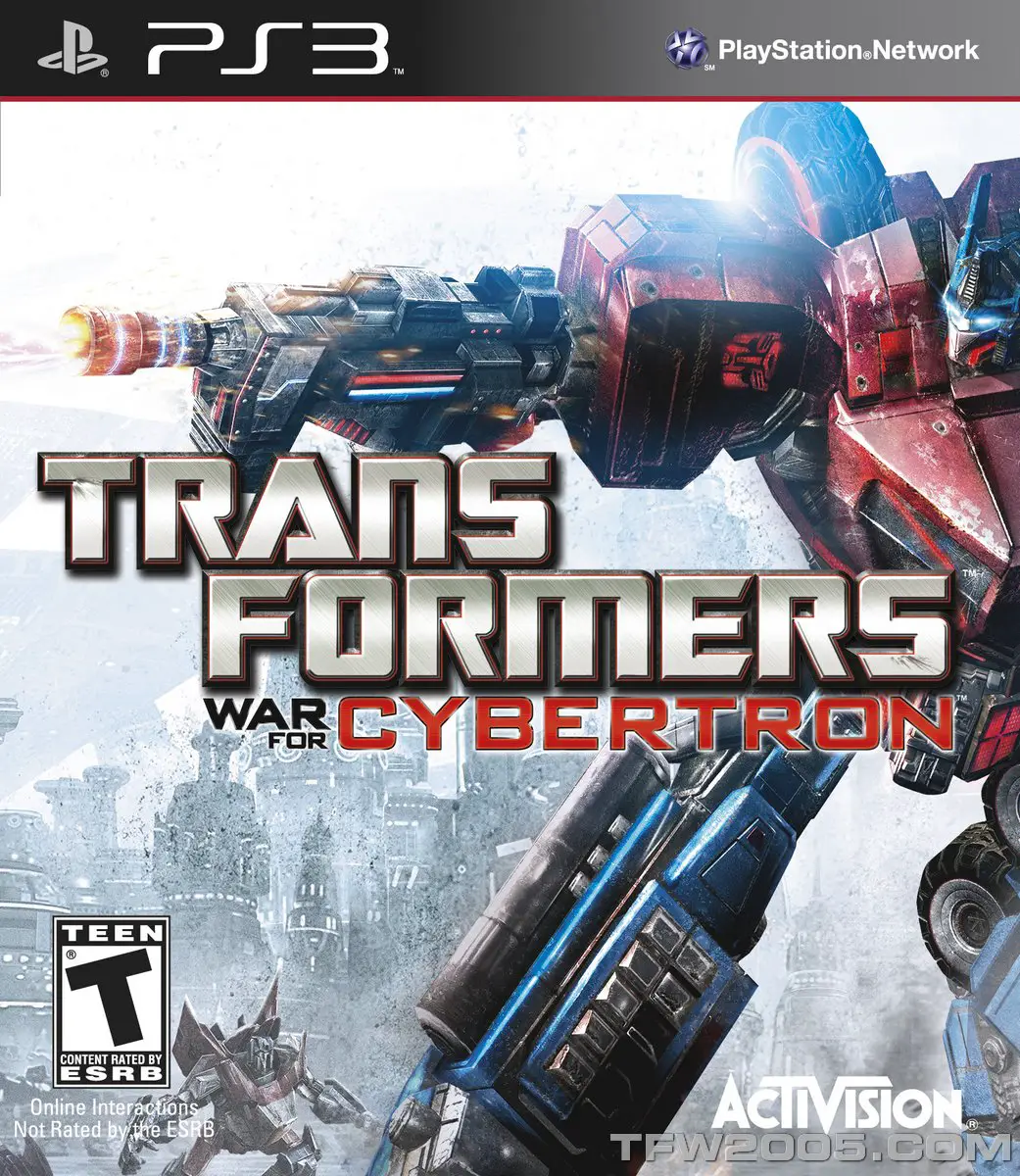 Capa de Transformers: War for Cybertron