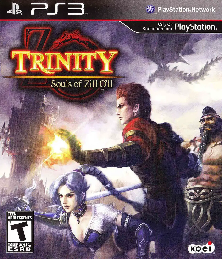 Capa de Trinity: Souls Of Zill O'll