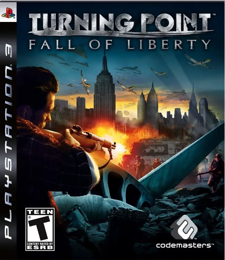 Capa de Turning Point: Fall of Liberty