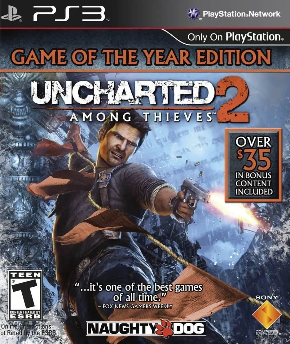 Capa de Uncharted 2: Among Thieves [Game of the Year Edition]
