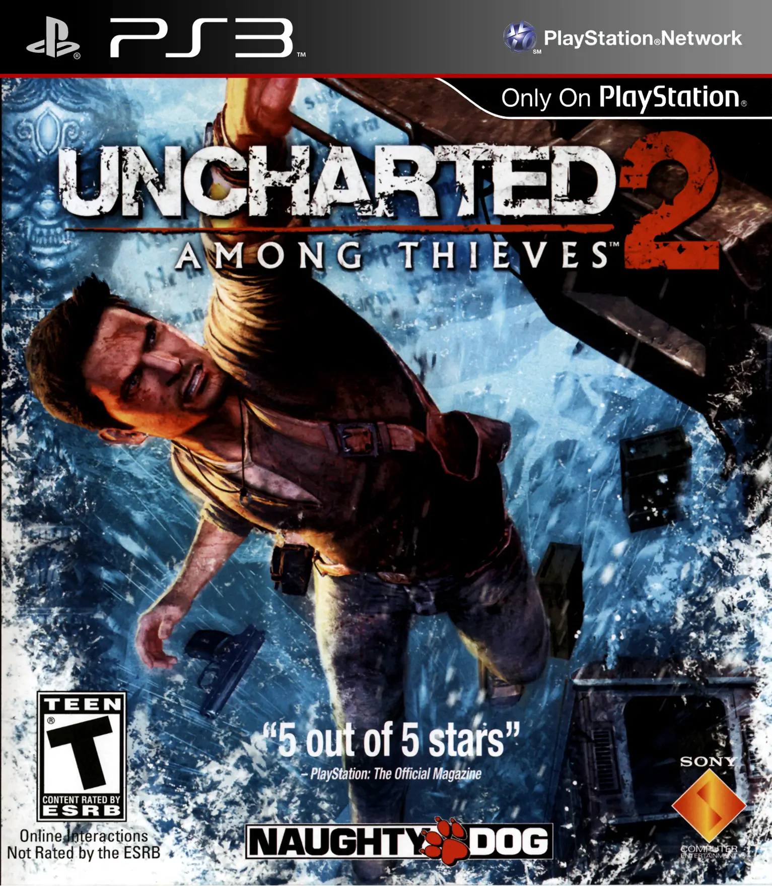 Capa de Uncharted 2: Among Thieves
