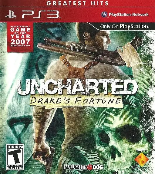Capa de Uncharted: Drake's Fortune - Game of the Year Edition [Greatest Hits]