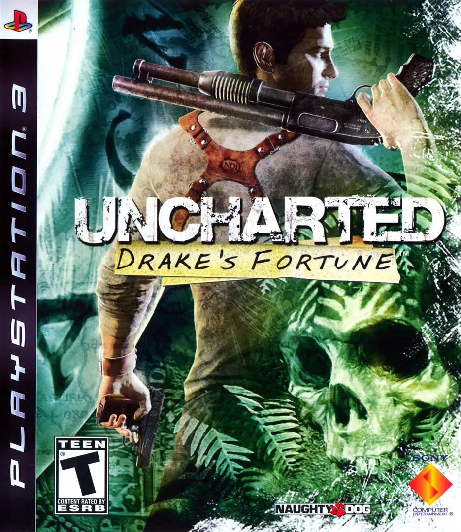 Capa de Uncharted: Drake's Fortune