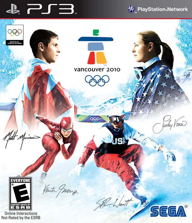 Capa de Vancouver 2010 - The Official Video Game of the Olympic Winter Games
