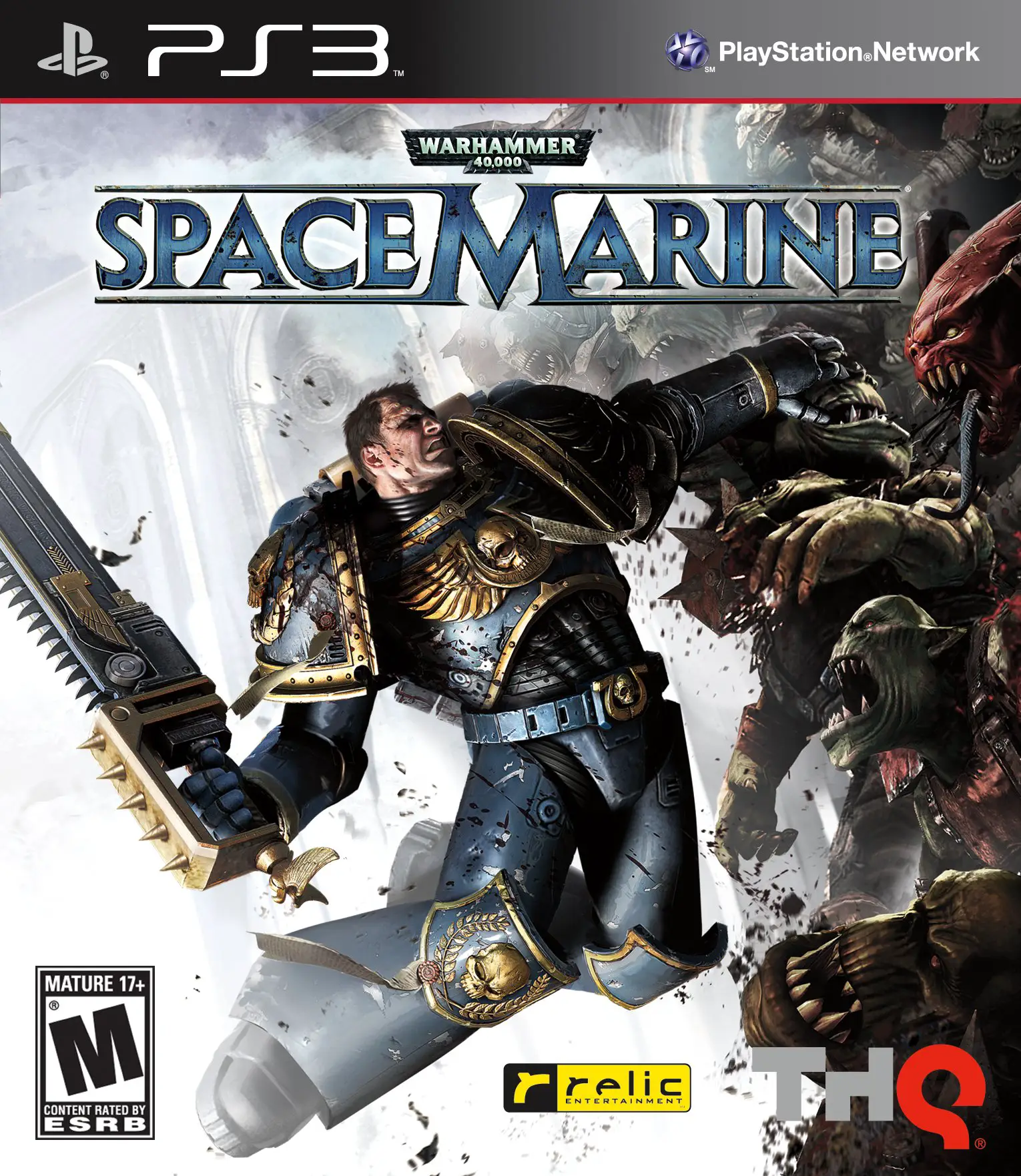 Capa de Warhammer 40,000: Space Marine