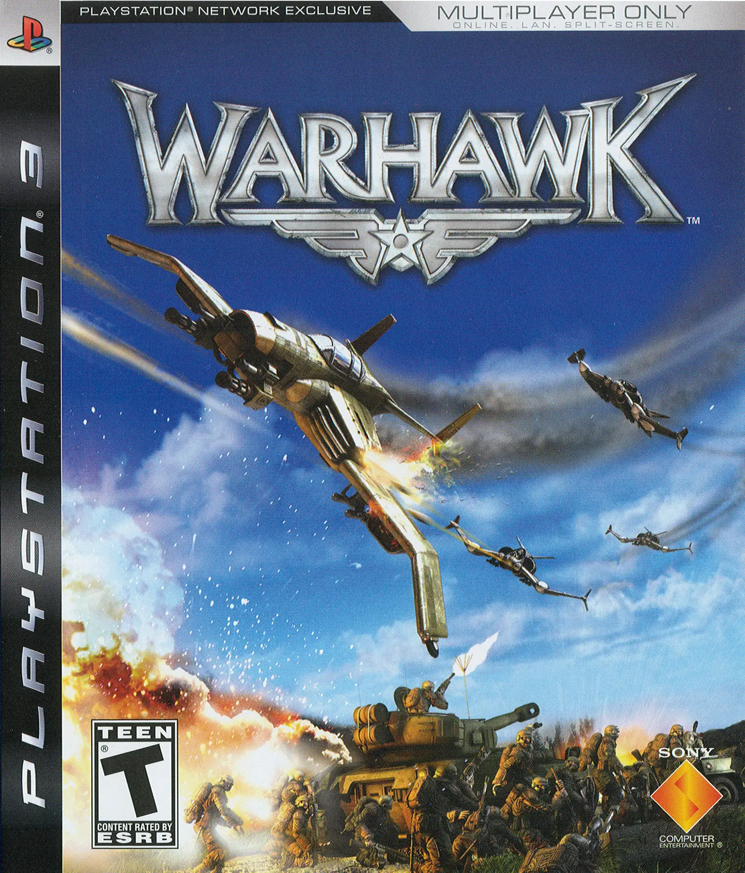 Capa de Warhawk