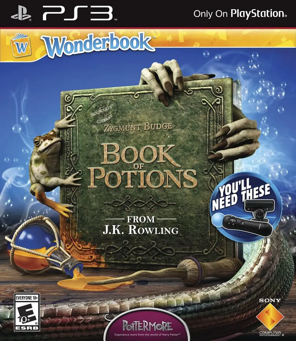 Capa de Wonderbook: Book of Potions