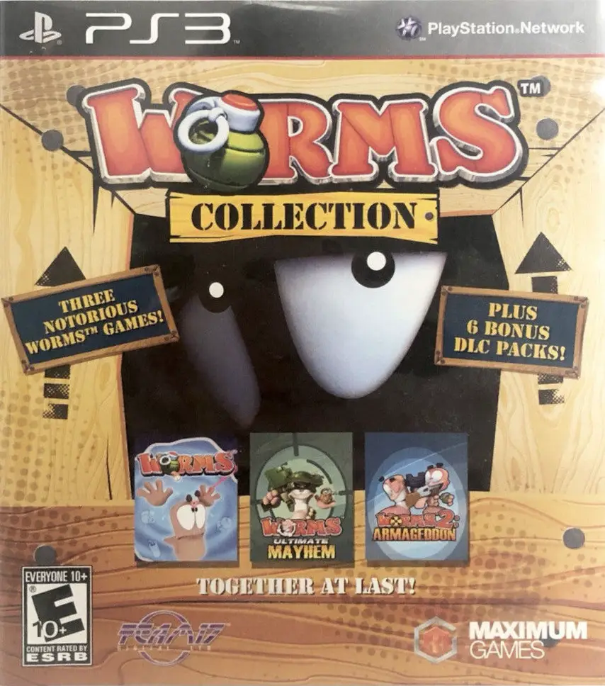 Capa de Worms Collection
