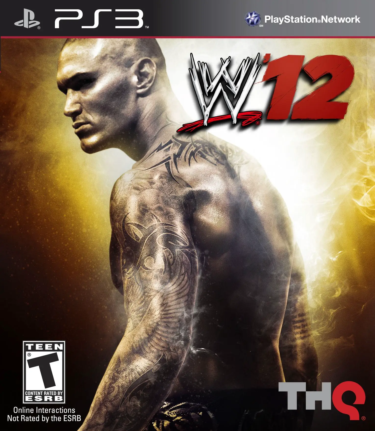Capa de WWE '12
