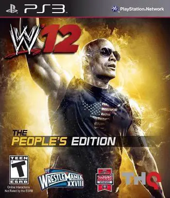 Capa de WWE '12 [The People's Edition]