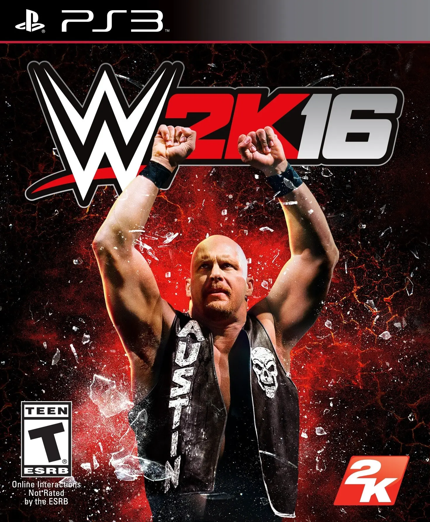 Capa de WWE 2K16