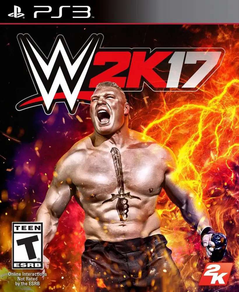 Capa de WWE 2K17