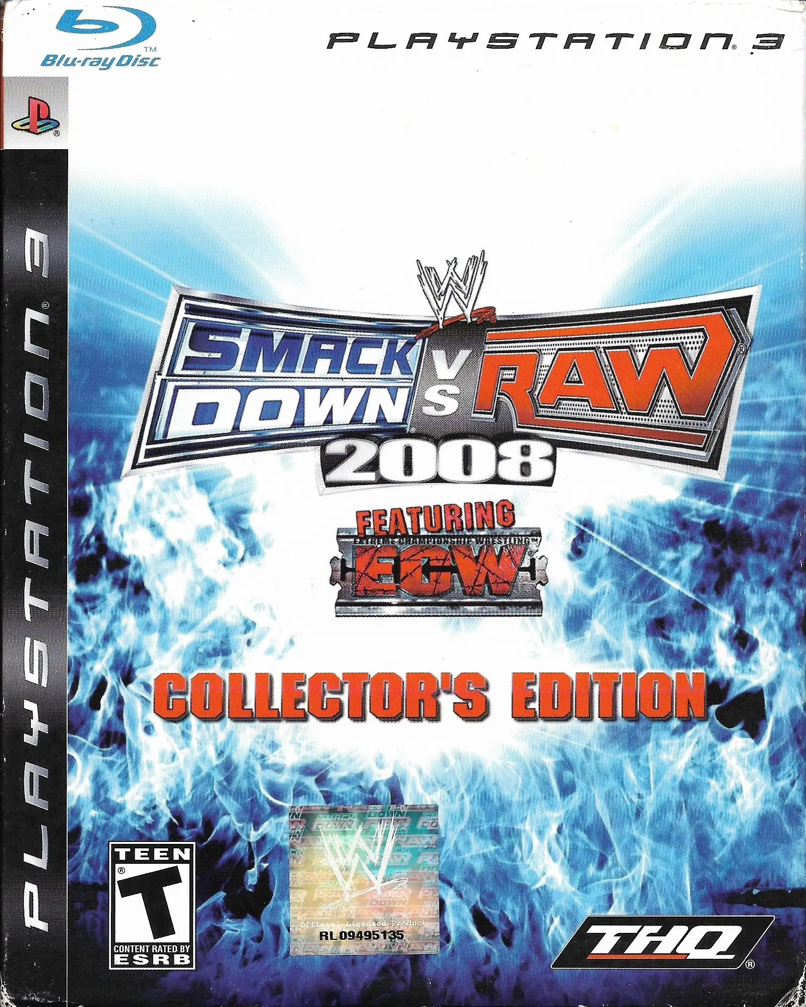 Capa de WWE SmackDown vs. Raw 2008 [Collector's Edition]